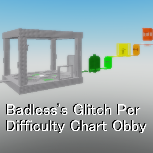 Badless' Glitch Per Difficulty Chart Obby