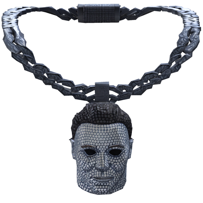 Iced Michael Myers Chain Necklace 3.0 Halloween