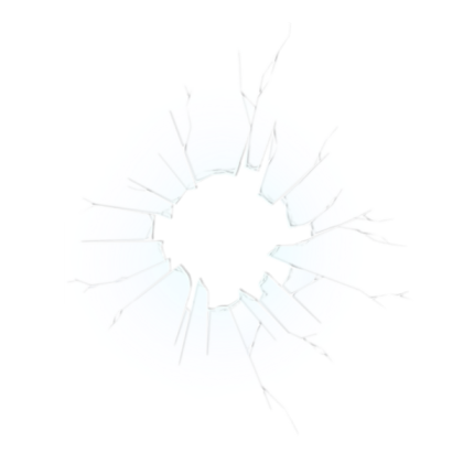 Broken Glass Transparent Roblox decal