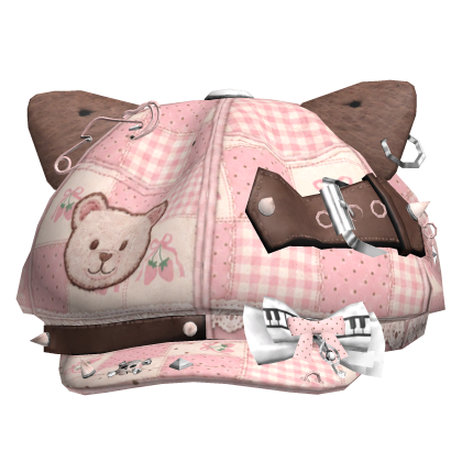 Neapolitan Kawaii Piano Beret Roblox item