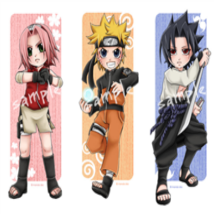 Naruto Team 7 Roblox decal