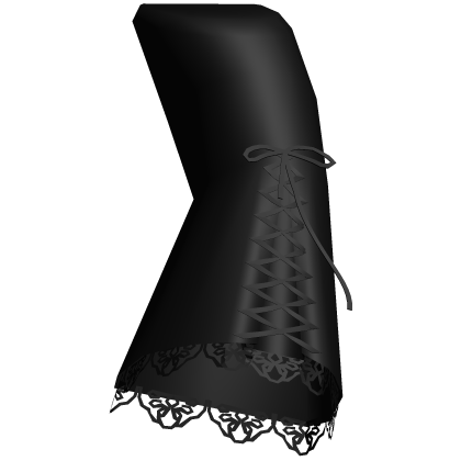 (Left) 3.0 R6 Lace Sleeves Black Roblox item