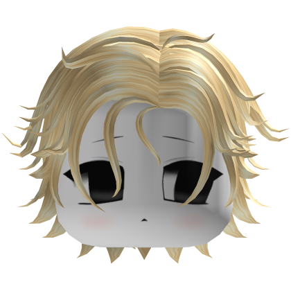 Blonde Fluffy Layered Boy Hair