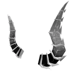 White eclipse horns