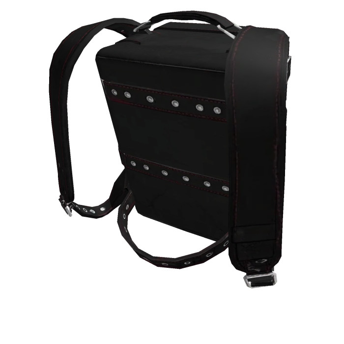 Black Backpack With Speakers