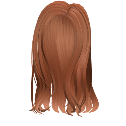 Y2K Popstar Ginger Hair Girlgang Soft Straight  Roblox item