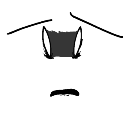 TheAnimator Forsaken Face (OFFICIAL!) V2 - Dead Roblox decal