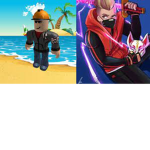 Roblox and fortnite fight