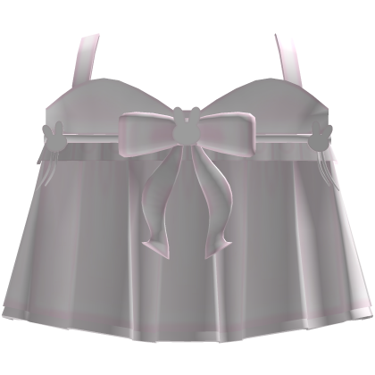 ♡ ꒰ ruffled babydoll sweet dress in pink ꒱ Roblox item