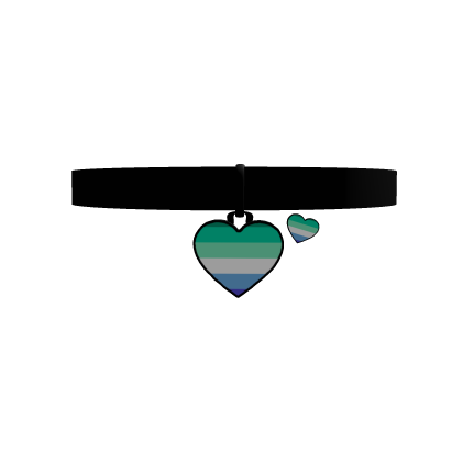♡ 1.0 mlm collar in black Roblox item