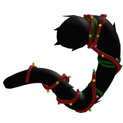 Black Christmas Cat Tail thumbnail