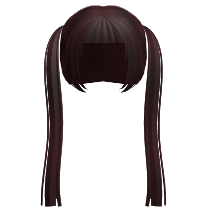 long red anime twintails Roblox item