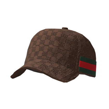 Gorra Monograma De Diseñador Brown thumbnail
