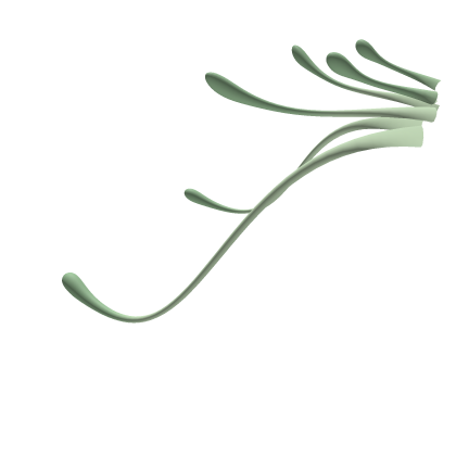 Green alien tail