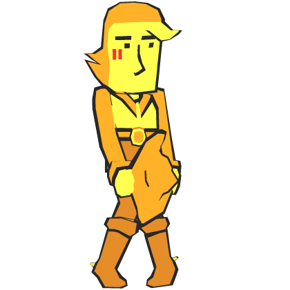 Yellow Shoulder Pal - DELTARUNE