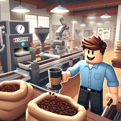 Coffee Bean Factory Tycoon ☕ official Roblox game thumbnail