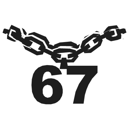 Cartoony White 67 Chain