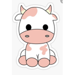 Strawberry and cow