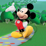 Mickey mouse is house