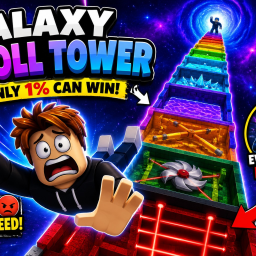 🌌Galaxy Troll Tower!