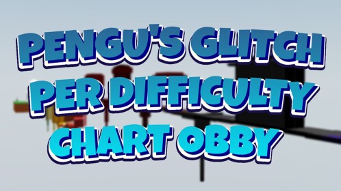 Pengu's Glitch Per Difficulty Chart Obby
