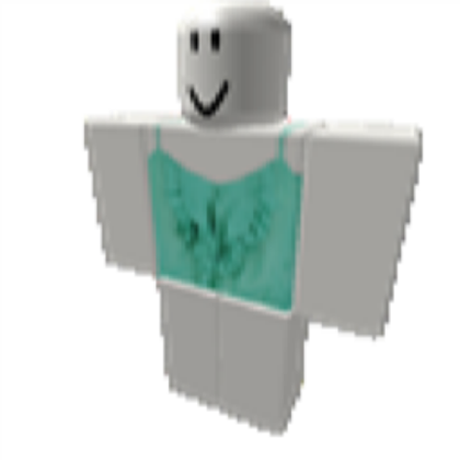 Green Ruffle Top Roblox decal