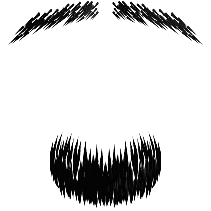 Goatee Roblox catalog item