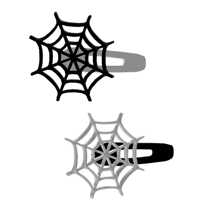 Spider Web Hair Clips Roblox item
