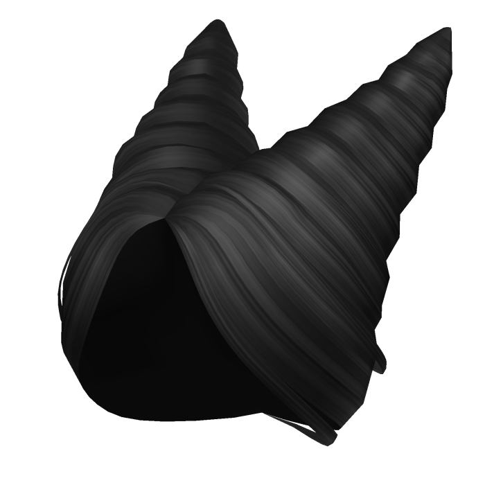 Halloween Demon Double Horn Hair Black