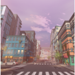 Modern City With Item Buyer