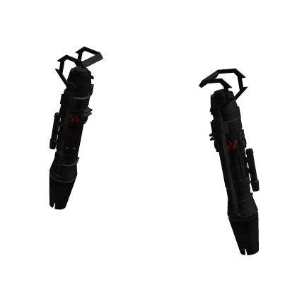 Cyber Dual Blaster Red (non-Blocky) thumbnail