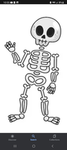 A skeleton group