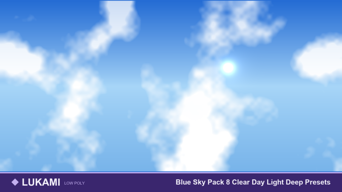 Blue Sky Pack 8 Clear Day Light Deep Presets preview 1