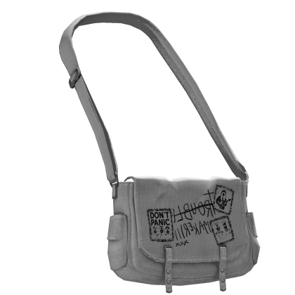 Emo Panic! Crossbody Bag 3.0 White thumbnail