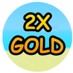 2x Gold Roblox gamepass thumbnail