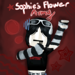 Sophie’s flower army!