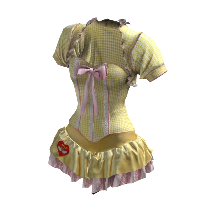 yellow plaid corset dress Taylor Swift VMA Inspired Yellow Black Plaid Tartan Corset Renaissance  Steam Punk Dress Pirate! Just the Corset Available Too!