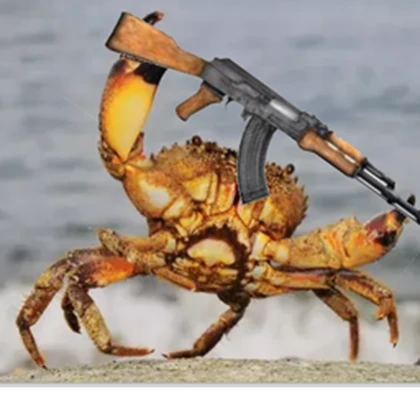 Dangerous Red Bad Crabs Army Roblox group icon