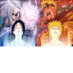 Sasuke and naruto FIGHT :)