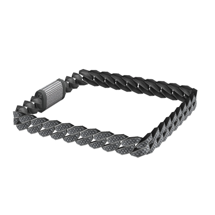 Right Iced Out Cuban Link Bracelet