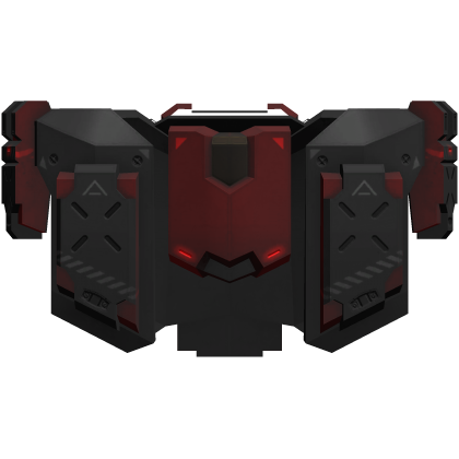 [D1-VG-2202] ARES-CORE Waist Armor - RED