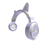Purple UwU Headphones