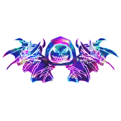 Cartoony Galaxy Hood Dragon Wings Aura Combo (✔)