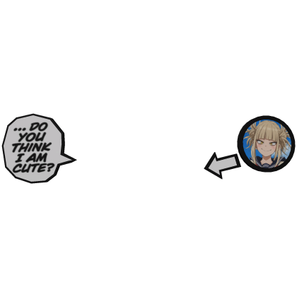 Toga Himiko | Manga Text + Circle Pointer Roblox item