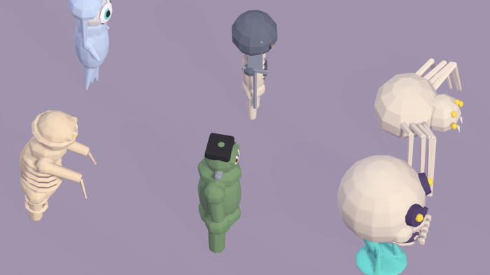 Zombie Undead Pack Skeleton Ghost Mummy x60 preview 1