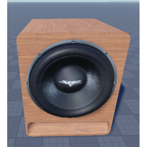 Giant skar audio subwoofer (modded)