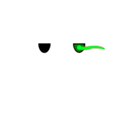 Green Flamed Eyes! Roblox decal
