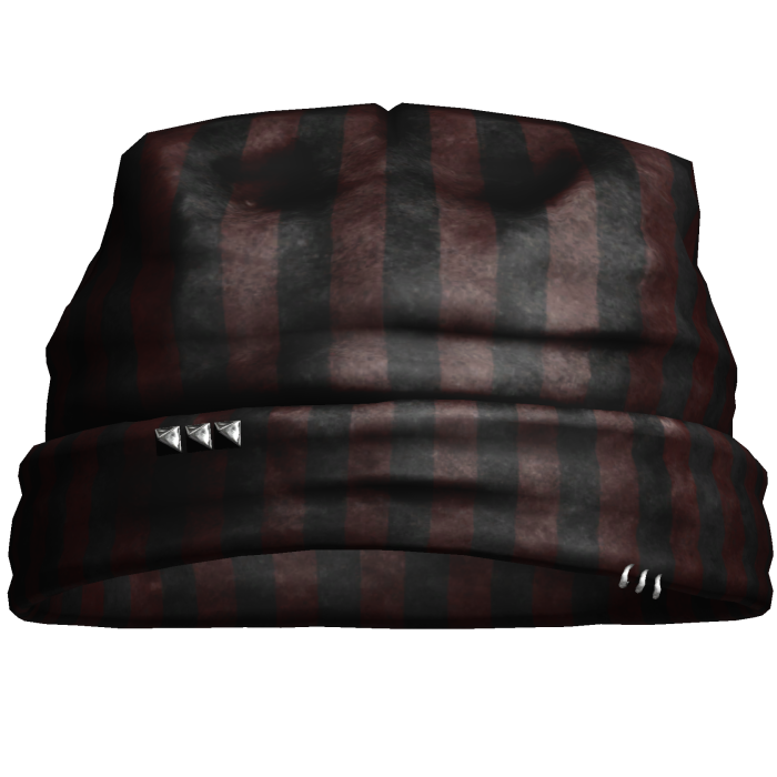 Emo Punk Vkei Striped Red Beanie