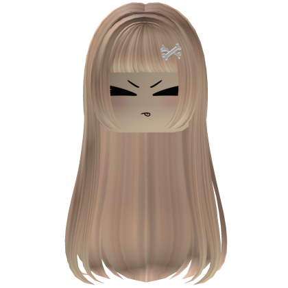 ✪ menina fofa com franja (cabelo loiro)