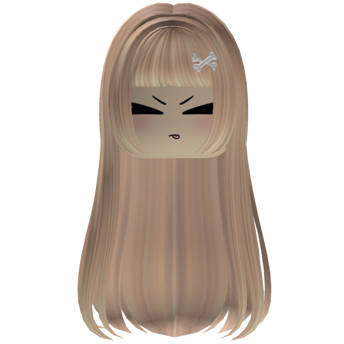 ✪ menina fofa com franja (cabelo loiro)